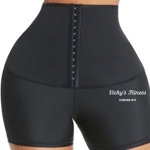 Waist trainer sauna shorts